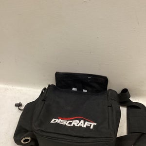 Used Discraft WEEKENDER Disc Golf Bag Black 11725-S000502132