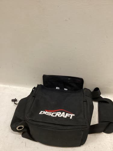 Used Discraft WEEKENDER Disc Golf Bag Black 11725-S000502132