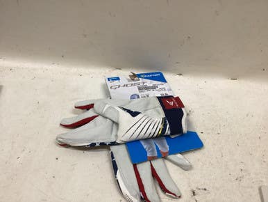 Used Easton GHOST BB/SB Batting Gloves White MD 11725-S000502089