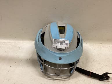 Used Cascade LX WOMENS LAX HELMET Lacrosse Facial Protect Carolina Blue Junior 11725-S000502068