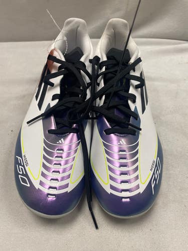 Used Adidas MESSI F50 Soccer Cleats White Senior 10 11490-S000273299