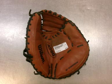 Used Wilson A550 BB/SB Catchers RH Throw Maroon 32" 11339-S000202225
