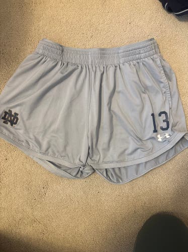 Notre Dame Gray Medium Women's Under Shorts (Used)