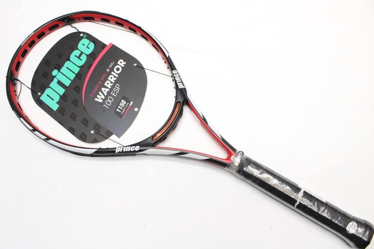 *NOS* 2013 PRINCE WARRIOR 100 "ESP" TENNIS RACQUET (4 1/4) FROM A COLLECTOR