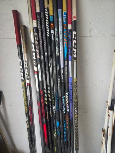 Hockey sticks all senior rh make offer on what you see