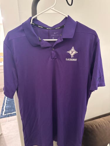 Furman Lacrosse Men's Polo (Large)