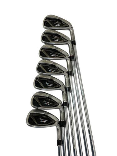 Used Taylormade M4 4-PW RH Mens Iron Set Regular Flex Steel Shafts 11692-S000151176