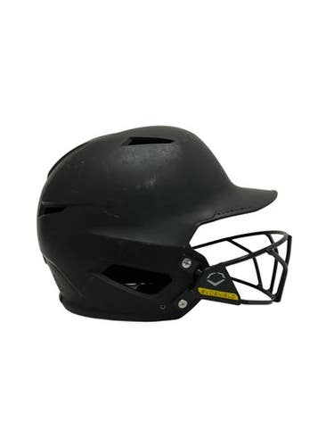 Used Evoshield XVT L/XL Matte Black Batting Helmet w/Mask   11692-S000151172