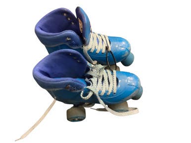 Used Infinity BLUE BLAST Senior Roller Quad Skates Royal Blue Senior 5 11846-S000104796