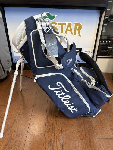 New 2026 Titleist Hybrid 5  Stand Bag 5-Way COLOR: Navy/Marble