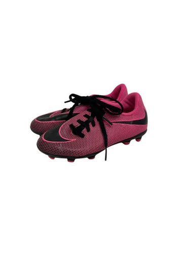 Used Nike BRAVATA Soccer Cleats Pink Youth 12.0 11692-S000151110