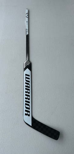 Black & White Warrior Ritual V4 Pro Regular Goalie Stick 26" Paddle Pro Stock (New) Quick Curve
