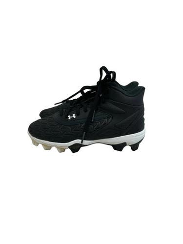 Used Under Armour LEADOFF BB/SB Cleats Black Junior 01 11692-S000150921