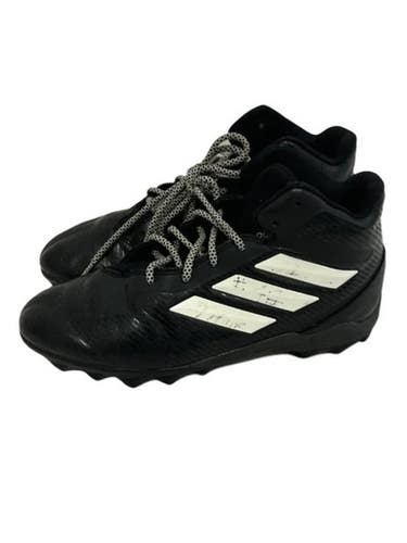 Used Adidas Jr FB Cleats Black Junior 05.5 11692-S000150942