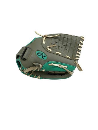 Used Rawlings PLAYERS SERIES RH Throw Fastpitch Gloves Grey 11" 11692-S000150946