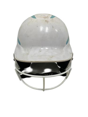 Used RIP-IT HELMET W/ MASK Batting Helmet w/Mask White M/L 11692-S000150976