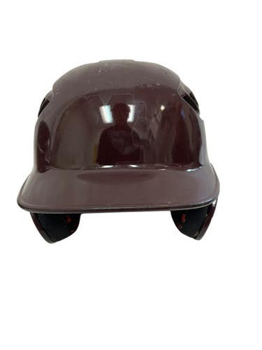 Used Rawlings R16J Batting Helmet No Mask Maroon One Size 11692-S000150993