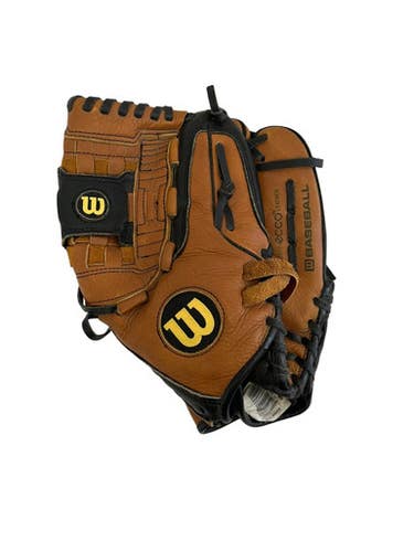 Used Wilson A500 BB/SB Glove RH Throw Brown 11 1/2" 11692-S000151007