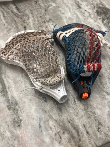 Two Used Heads - Maverik Metrik and Warrior Burn 2