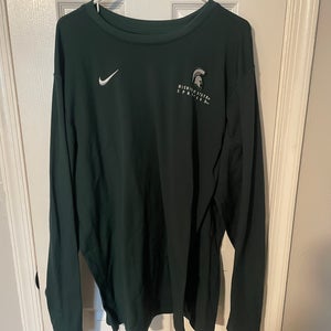 Green XL Men's Michigan State Shirt