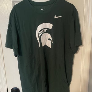 Green Large Men's Michigan State Shirt