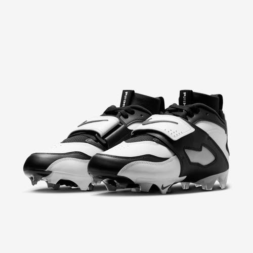 Nike Diamond Turf 93 TD Football Cleats White Black HF5298 101 NEW Men's Size 8