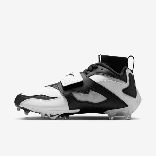 Nike Vapor Edge Diamond Turf 93 TD Sz 7 White Black Football Cleats HF5298-101 New Nike Vapor Edge DT Diamond Turf  main image 3