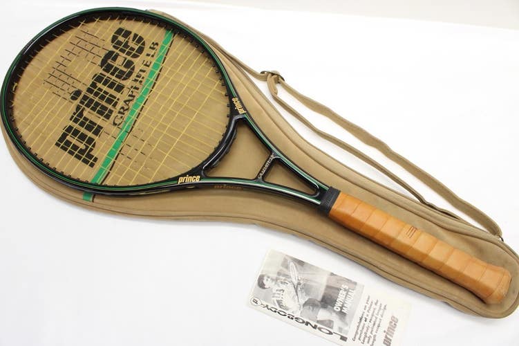 *RARE* PRINCE GRAPHITE OS LONGBODY TENNIS RACQUET (4 1/4) FROM A COLLECTOR