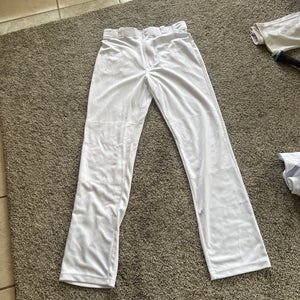 White Men's Medium Adult Rawlings Game Pants (New)