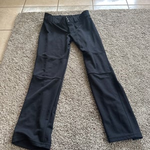 Black Men's XL Youth Under Armour Game Pants (Used)