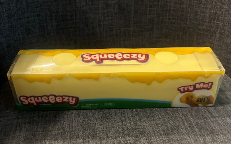 Sunny Days Squeezy Butter Shaped Fidget Toy Brand New