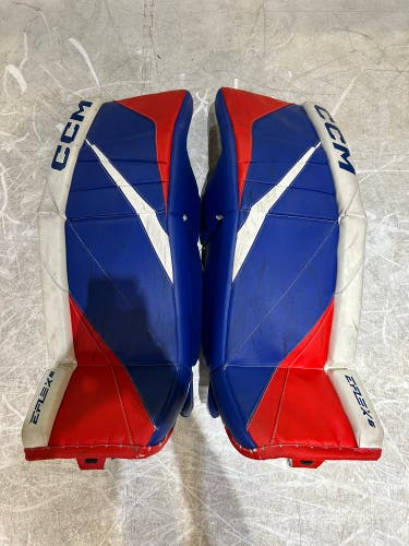 33"+1 Senior CCM EFlex 6 Goalie Leg Pads