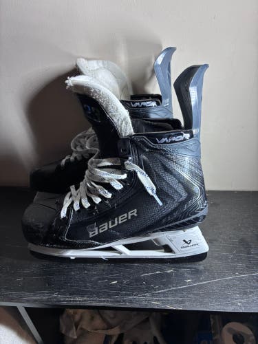 Black 2025 Bauer Vapor Flylite Hockey Skates Pro Stock 11 Fit 2 Samuelsson