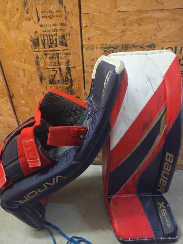 Custom Bauer X5 Pro Goalie Leg Pads Medium