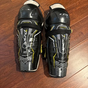 Junior CCM Tacks 12" Shin Pads (Used)