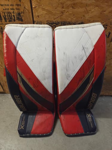 Custom Bauer X5 Pro Goalie Leg Pads Medium