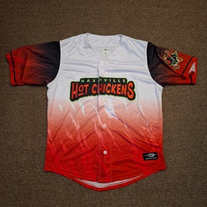 MiLB Nashville Sounds (Hot Chickens) Mens Baseball Jersey Sz Large