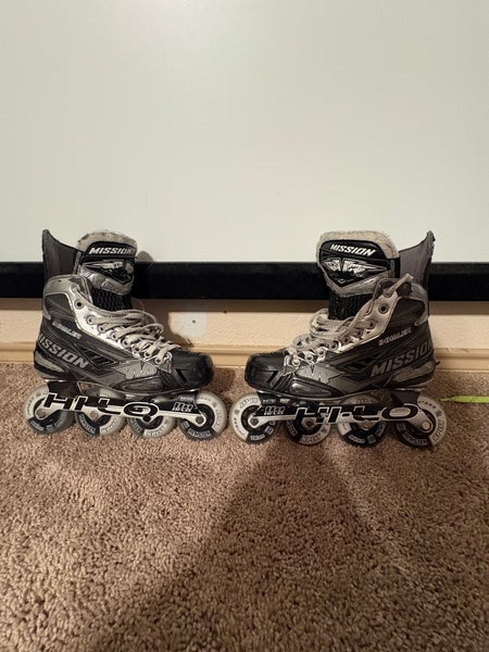 Mission Inhaler NLS3 Inline Skates Regular Width Size 6.5 (Used)