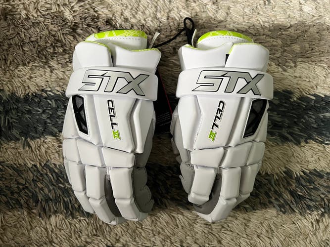 STX Cell vi Lacrosse Gloves (New)