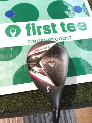 Callaway Ladies XHOT 28* 6 Hybrid 50g Graphite Shaft (37.5)