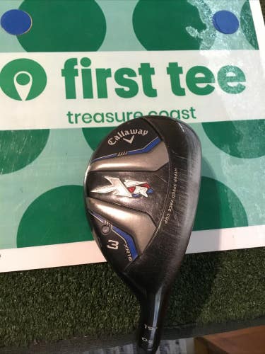 Callaway XR16 OS 19* 3 Hybrid Seniors Fubuki AT 50 Graphite Shaft (40.5)
