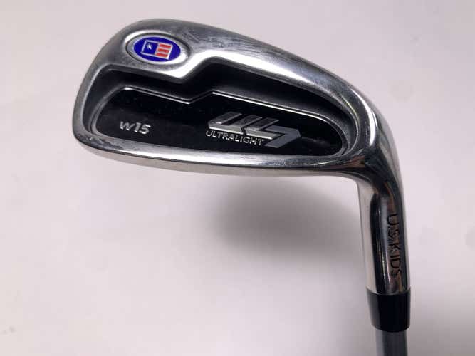 US Kids Ultralight W15 Pitching Wedge PW Ultralight 57" Green Junior RH