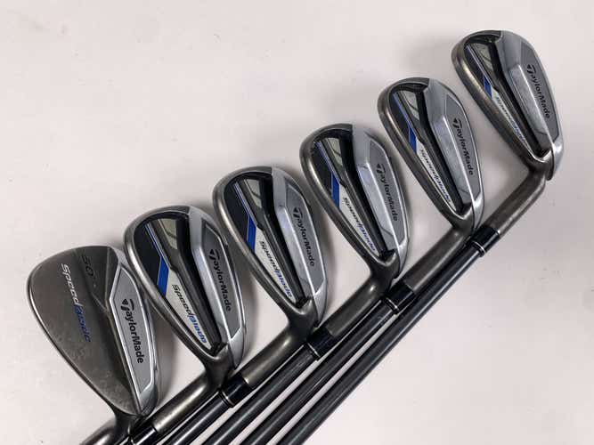 TaylorMade Speedblade Iron Set 6-PW+GW VeloxT 45g Ladies Graphite Womens RH