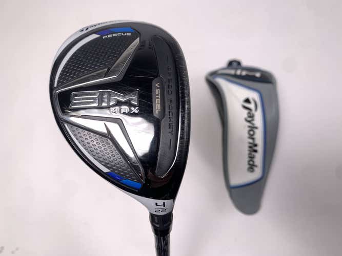 TaylorMade SIM MAX 4 Hybrid 22* Fujikura Ventus Blue 5A Senior RH HC