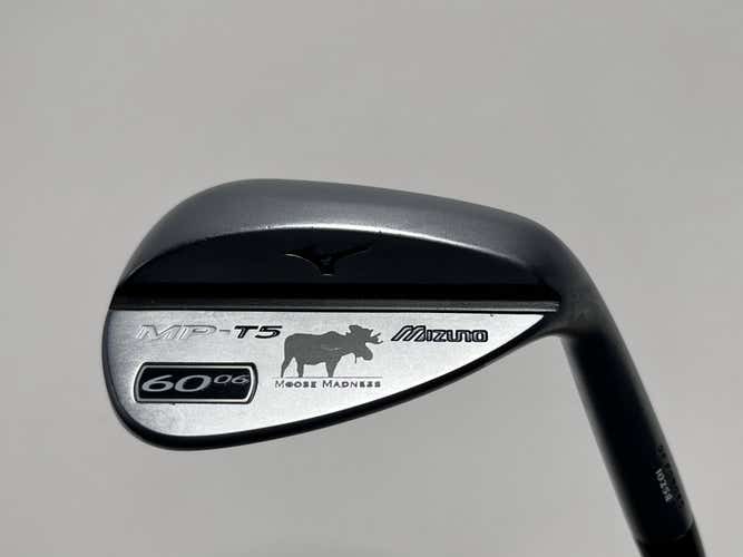 Mizuno MP T5 White Satin Lob Wedge LW 60* 6 Bounce True Temper Dynamic Gold RH