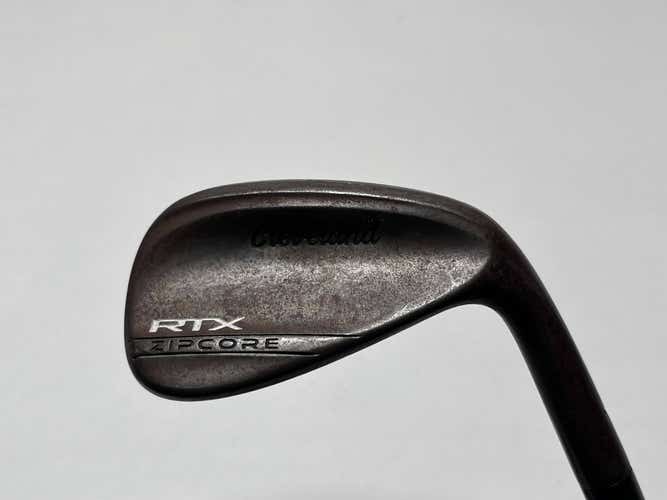 Cleveland RTX ZipCore Raw Wedge 46* 10 Bounce MID KBS Hi-Rev 2.0 125g Stiff RH