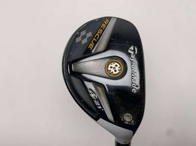 TaylorMade Rescue 11 4 Hybrid 21* Aldila RIP 65g Stiff Graphite Mens RH