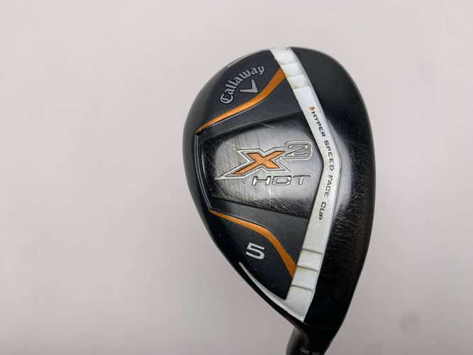 Callaway X2 Hot 5 Hybrid 25* 55g Senior Graphite Mens RH
