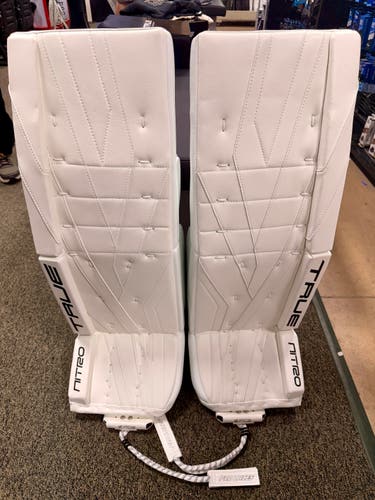 33+2" White True Catalyst Nitro Goalie Leg Pads Senior(New)
