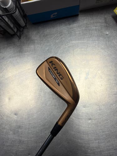 Men's Cobra King Forged TEC Copper 4 iron Right Handed Stiff Flex Steel Shaft (Used)